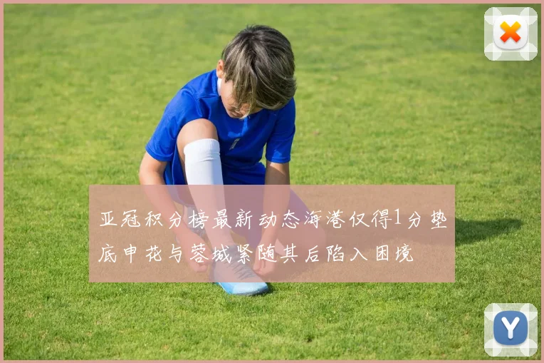 亚冠积分榜最新动态海港仅得1分垫底申花与蓉城紧随其后陷入困境